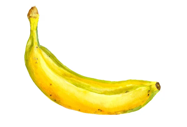 Спелый жёлтый банан — стоковое фото