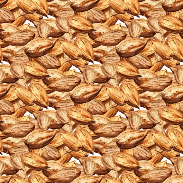 Pola dengan almond — Stok Foto
