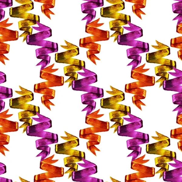 Naadloze linten patroon — Stockfoto