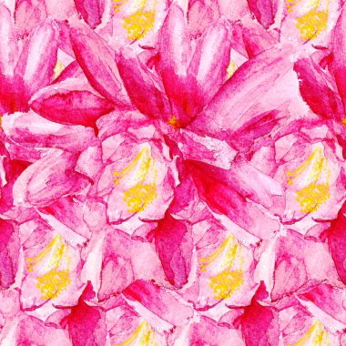 Kırmızı çiçek ile Seamless Modeli