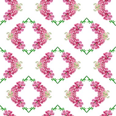 Yüksükotu çiçek ile Seamless Modeli