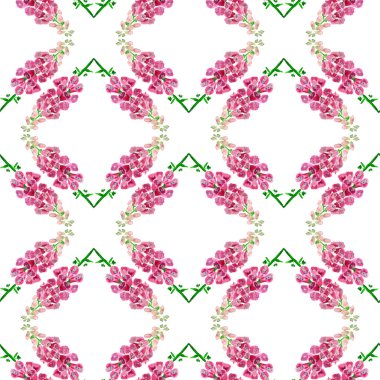 Yüksükotu çiçek ile Seamless Modeli