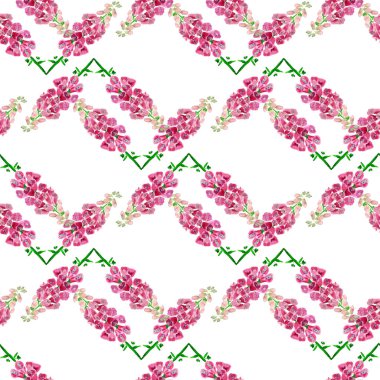 Yüksükotu çiçek ile Seamless Modeli