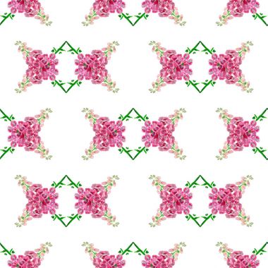 Yüksükotu çiçek ile Seamless Modeli