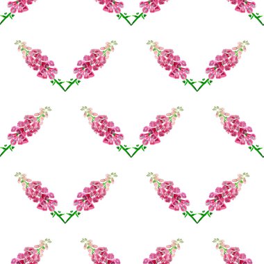 Yüksükotu çiçek ile Seamless Modeli