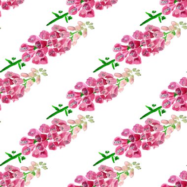 Yüksükotu çiçek ile Seamless Modeli