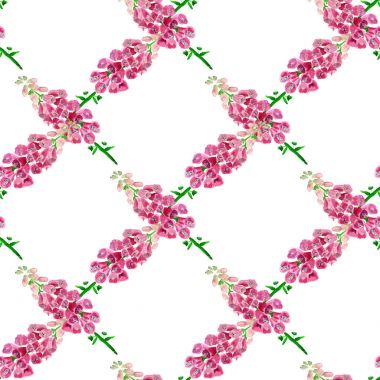 Yüksükotu çiçek ile Seamless Modeli