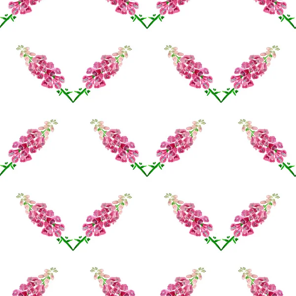 Yüksükotu çiçek ile Seamless Modeli