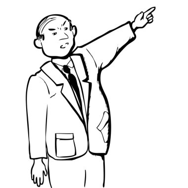 Kızgın çığlık patron