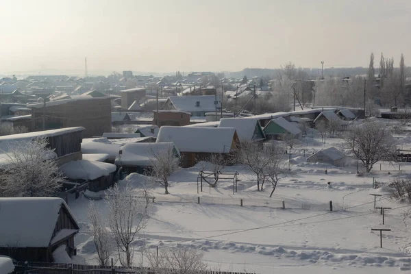 View Rural Street Yumaguzino — Stock Photo, Image