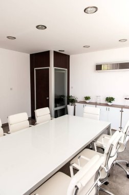 modern beyaz ofis 