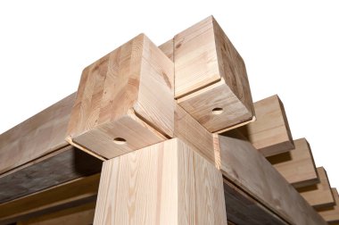 ahşap yapı, izole, 