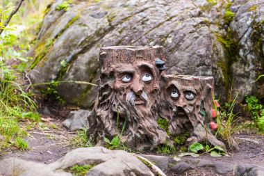 masal kahramanı sanat dekorasyon güdük ahşap