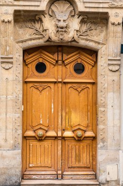 Antika eski Gotik kapı kolu