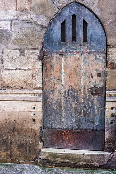 Antique old gothic door handle — Stock Photo, Image