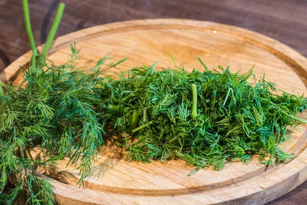 緑ディル野菜野菜庭新鮮な背景 — ストック写真