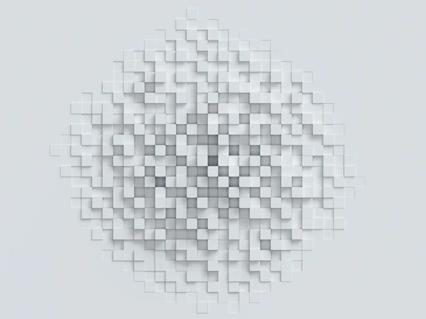 17立方体的抽象背景 — 图库照片