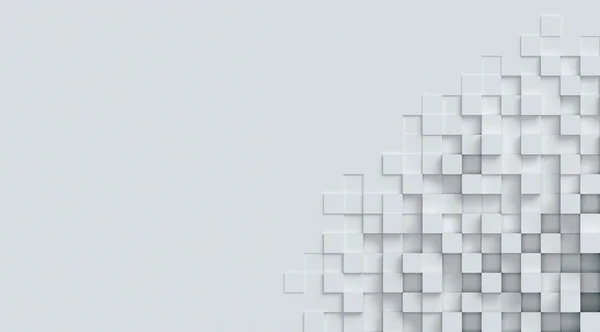 Kubisch-abstrakter Hintergrund — Stockfoto