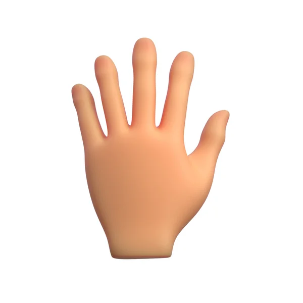Χέρι 3d απεικόνιση — Φωτογραφία Αρχείου
