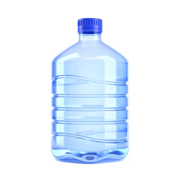 Big bottle of water on a white background — Stock Photo, Image