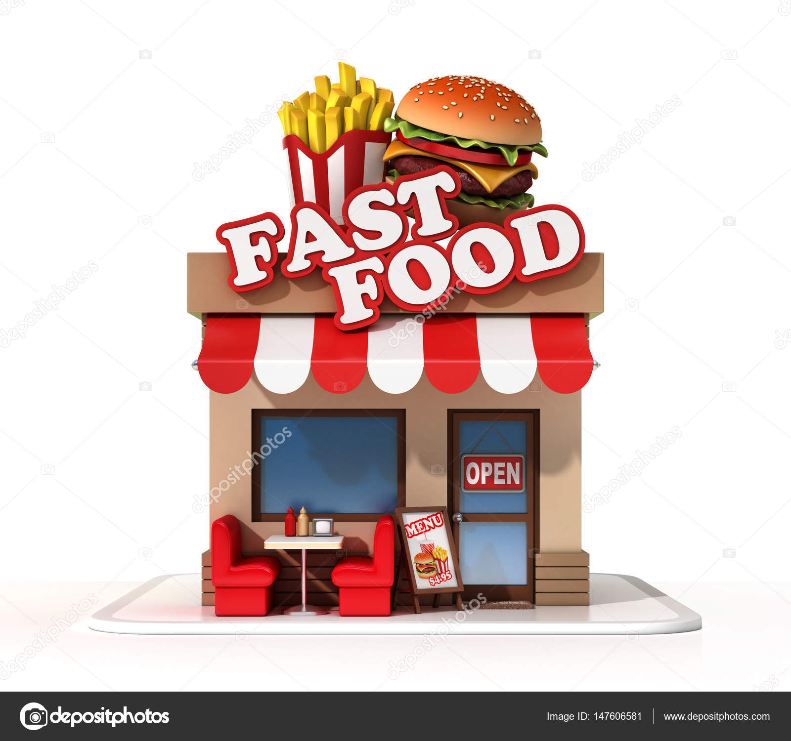 Fast food restaurant Stock Photo by ©koya979 147606581 Fast food restaurant Stock Photo by ©koya979 147606581