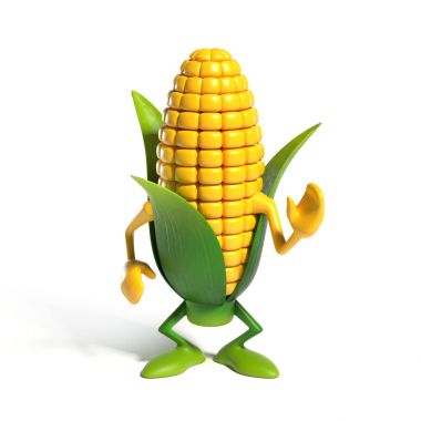 Mısır karikatür karakter 3d render