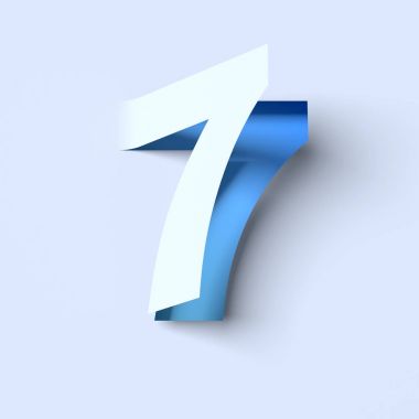 İzometrik yazı tipi sayısı 9