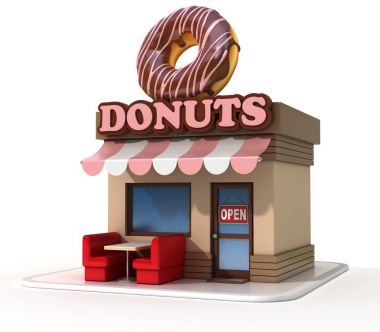 Donut shop mağaza