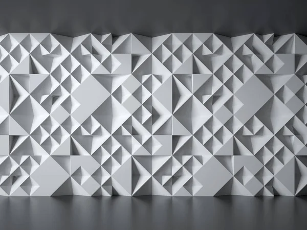 幾何学的な抽象的な 3 d 背景 — ストック写真
