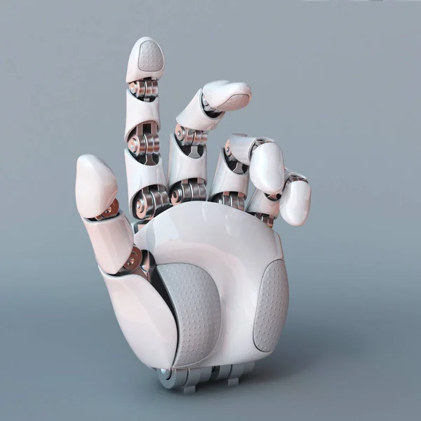 Robot hand gesture — Stock Photo, Image