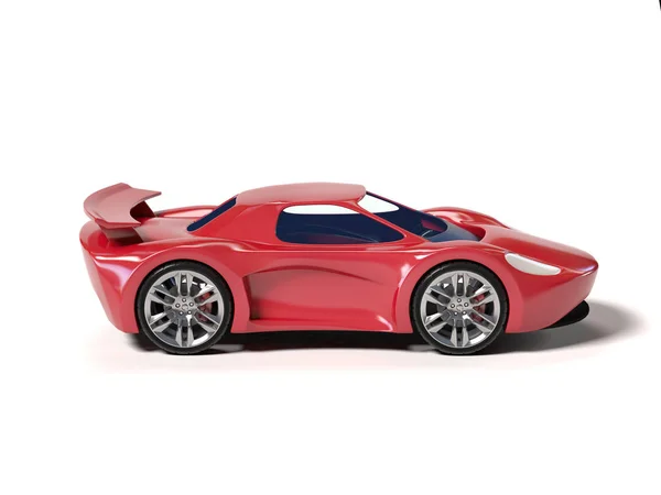 Samochód zabawka renderowania 3d — Zdjęcie stockowe