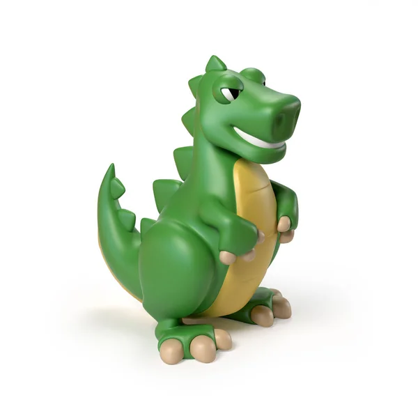 Dinosaur toy 3D-rendering — Stockfoto