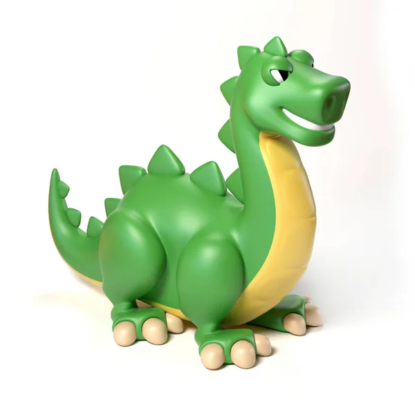Dinosaur toy 3D-rendering — Stockfoto