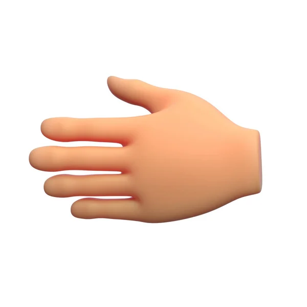 Hand 3d illustration — Stockfoto