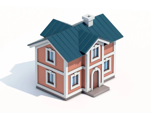 House icon 3d rendering — Stock Photo, Image