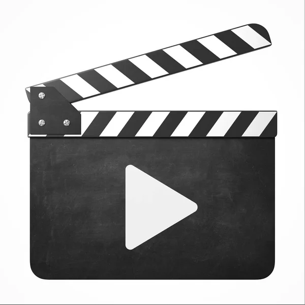 Film clapper 3d illustrasjon – stockfoto