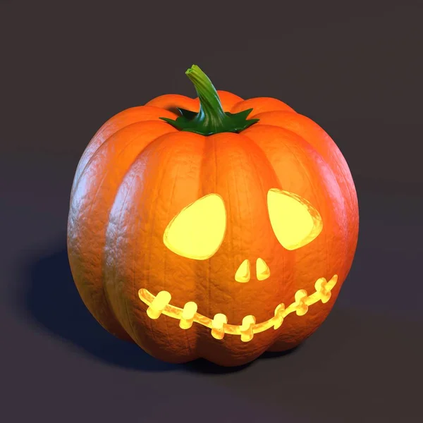 Halloween Pumpkin Jack O Lantern — Stock Photo, Image