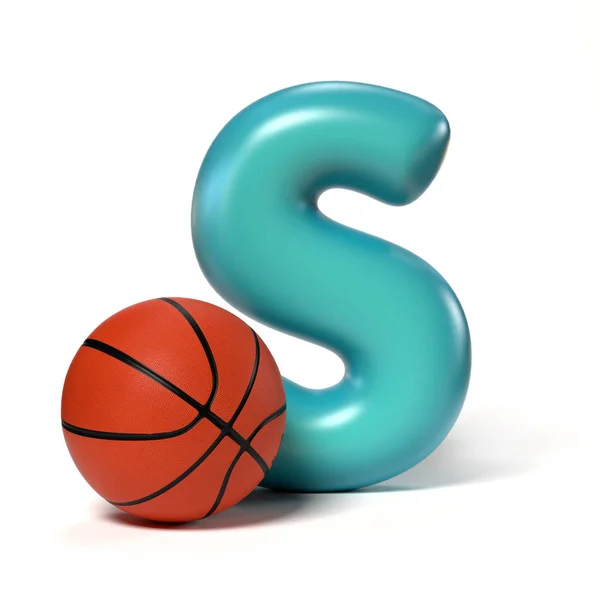 Toy font letter S — Stock Photo, Image