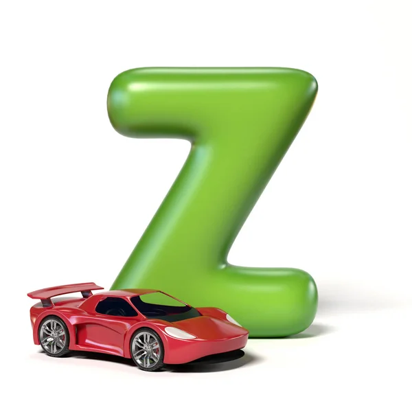 Toy γραμματοσειρά γράμμα Z — Φωτογραφία Αρχείου
