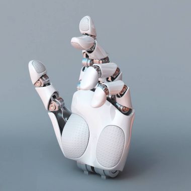 Robot el 3d render