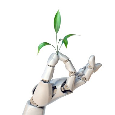Robot el tutarak bitki, sentetik yaşam, genetik mühendisliği kavramı