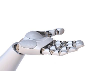 Robot el jest 3d render tutarak