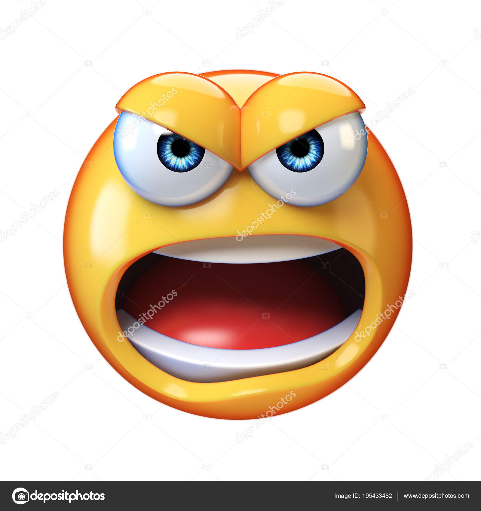 Imágenes de Frustrated emoticon libres de derechos | DepositPhotos, image size:1600x1700
