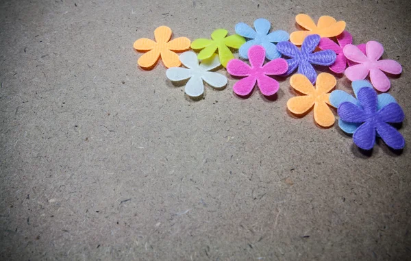 Colorido de flor artificial — Fotografia de Stock
