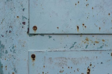 Mavi metal yüzey dokusunu artalan