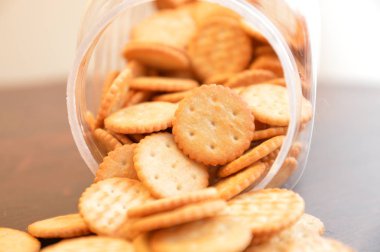 İtalyan aperatifleri çerezleri tuz crakers