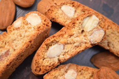 badem toscana gelen İtalyan cantuccini kurabiye
