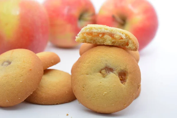 italian sweet apple jam cookies