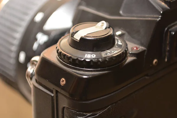 Eski analog kamera film fotoğrafları fotoğrafçı slaytları