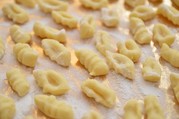 Italiensk Gnocchi Potatis Traditionell Pasta — Stockfoto